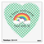 I love unicorns wall sticker