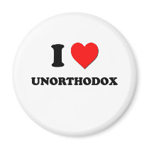 I love Unorthodox Fridge Magnets