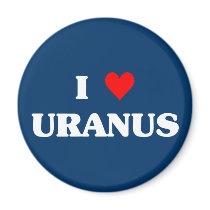 I Love Uranus Fridge Magnets