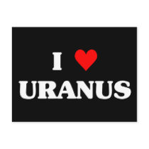 I Love Uranus Post Card