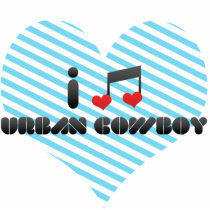 I Love Urban Cowboy Photo Cutout