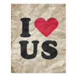 I LOVE US posters