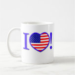 I Love USA Mug