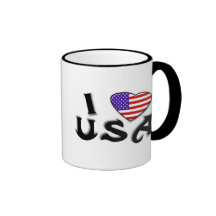 I Love USA Mug