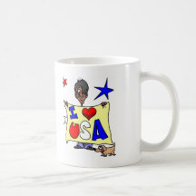 I Love USA Mug