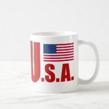 I LOVE USA MUGS