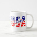 I love USA patriotic t-shirt mugs by burntright I love USA patriotic t-shirt mugs