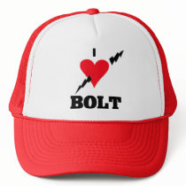 I Love (Usain)BOLT hats