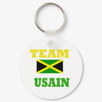 I love usain bolt - keychain - -