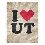 I LOVE UT posters