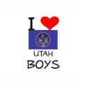 I Love Utah Boys t-shirts by flagshirt I Love Utah Boys t-shirts