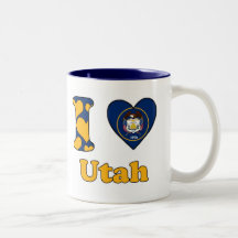 I love Utah Coffee Mugs