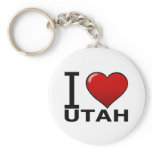 I LOVE UTAH keychains