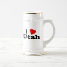 I Love Utah Mug