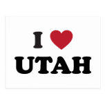 I Love Utah Postcards