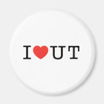 I LOVE UTAH REFRIGERATOR MAGNET