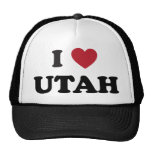I Love Utah Trucker Hats
