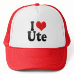 I Love Ute hats