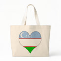 I Love Uzbekistan bags by representmycountry I Love Uzbekistan bags