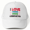 I Love Uzbekistan hats by tshirtshirts I Love Uzbekistan hats
