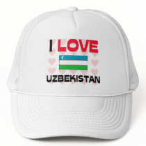I Love Uzbekistan hats by tshirtshirts I Love Uzbekistan hats