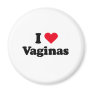I love vaginas fridge magnets