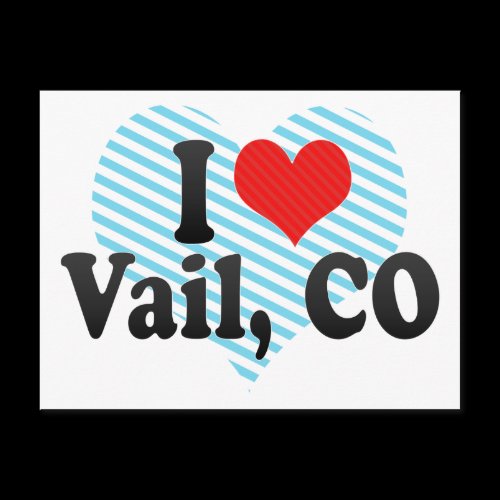 I Love Vail, CO Postcards