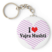 I love Vajra Mushti Keychain