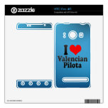 I love Valencian Pilota Decal For HTC Evo 4G