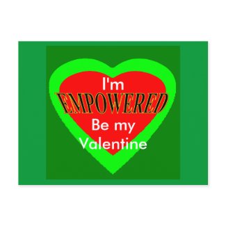The MUSEUM I Love * Valentine's Day Gifts Be My Valentine postcard