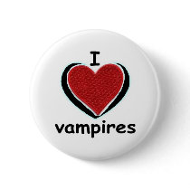I LOVE VAMPIRES buttons