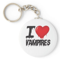 I love vampires key chain