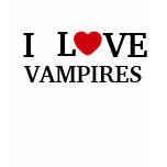 i love vampires tee shirt