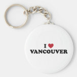 I Love Vancouver Washington Key Chains