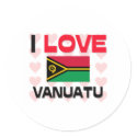 I Love Vanuatu stickers