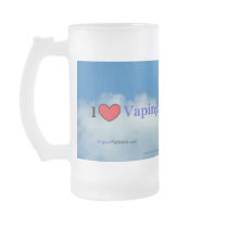 I Love Vaping - Frosted Mug