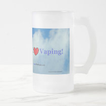 I Love Vaping - Frosted Mug