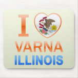 I Love Varna, IL Mousepad