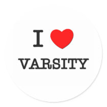 I Love Varsity Stickers