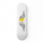 I Love Vatican City -wings Skateboard Deck