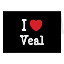 I love Veal heart T-Shirt cards by funnycustomtshirts I love Veal heart T-Shirt cards