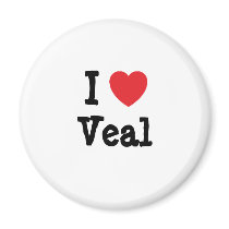 I love Veal heart T-Shirt magnets by funnycustomtshirts I love Veal heart T-Shirt magnets