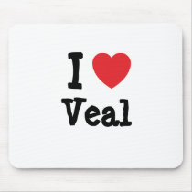 I love Veal heart T-Shirt mousepads by funnycustomtshirts I love Veal heart T-Shirt mousepads