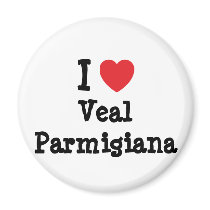 I love Veal Parmigiana heart T-Shirt magnets by funnycustomtshirts I love Veal Parmigiana heart T-Shirt magnets