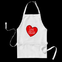 I LOVE VEGAS Apron aprons