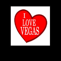 I LOVE VEGAS HEART BABY DOLL TEE t-shirts