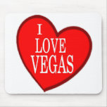 I LOVE VEGAS Mousepad
