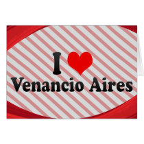 I Love Venancio Aires, Brazil Greeting Cards