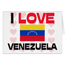 I Love Venezuela cards by tshirtshirts I Love Venezuela cards