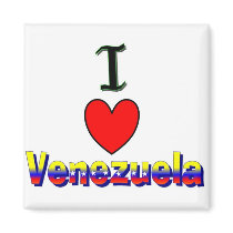 I Love Venezuela Magnet by creadoporeliana I Love Venezuela Magnet